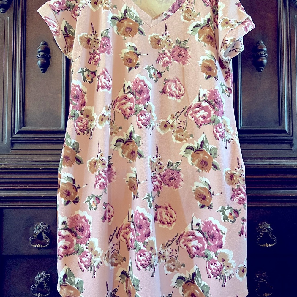 Floral Pink Dress